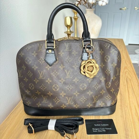 ✅AUTHENTIC✅LOUIS VUITTON ALMA PM - Picture 14 of 15